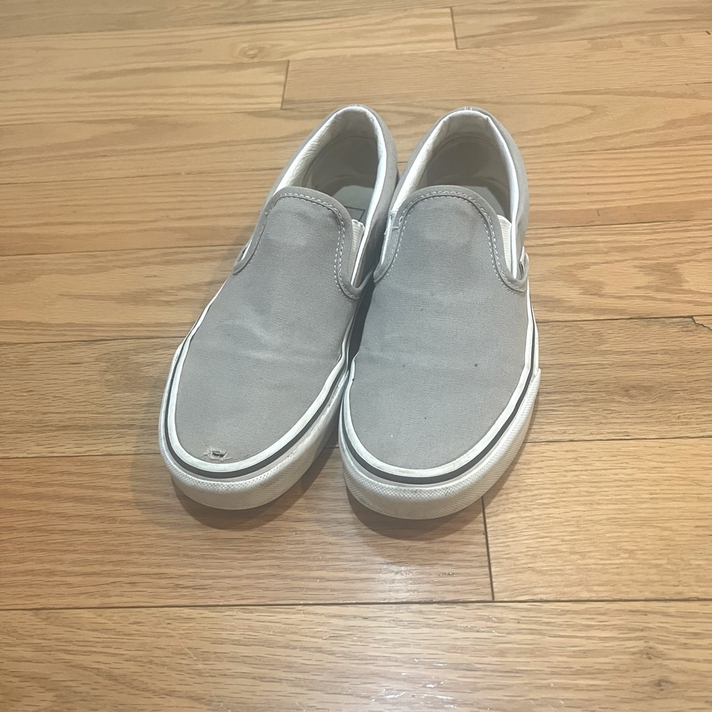 Women’s Light Grey Vans